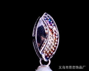 義烏專業(yè)飾品定制 銅鍍金珍珠耳墜，時尚耳飾批發(fā)廠家直供